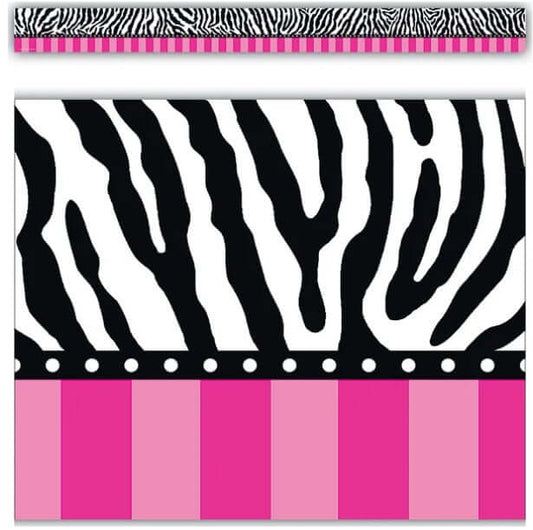 Border Trim  Zebra & Dots