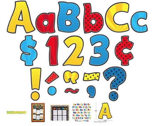 Letters 4" Funtastic