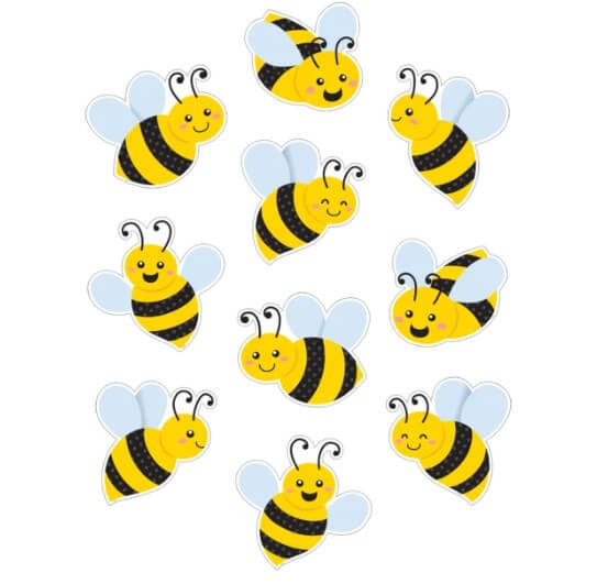 Accents Buszzing Bees 6"