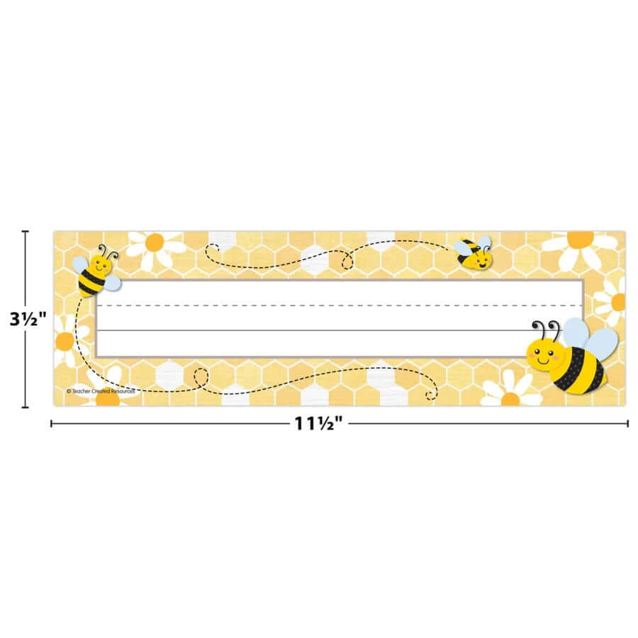 Name Plates Buzzing Bees