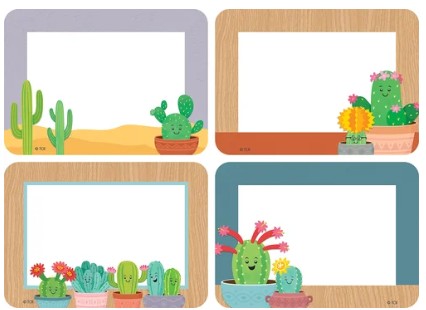 Name Tags Cactus