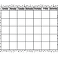 Poster Calendar Black Dots