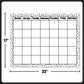 Poster Calendar Black Dots
