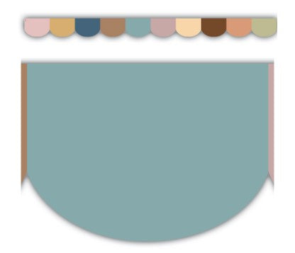 Everyone is Welcome Scalloped Die-Cut Border Trim