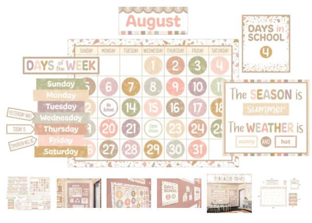 BBS Calendar Terrazo