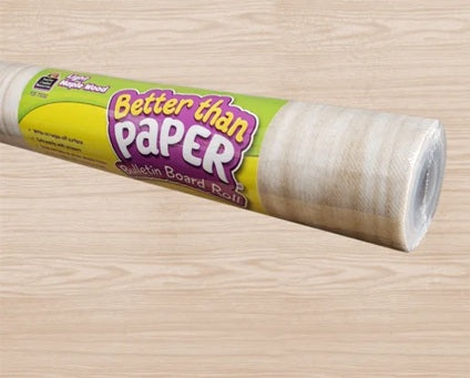 Light Maple Wood Better Than Paper 4' x 12'