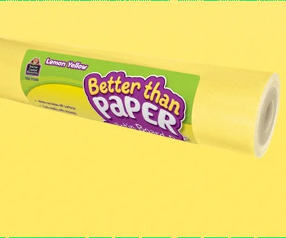 Lemon Yellow Better Than Paper 4' x 12'