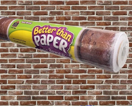 Red Brick Better Than Paper 4' x 12'