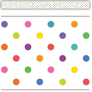 Border Colorful Dots