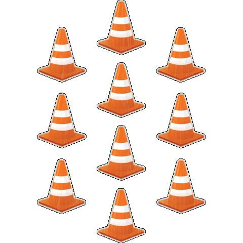 Under Construction Cones Accents [pk-30]