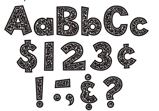 Letters 4" Composition Fun
