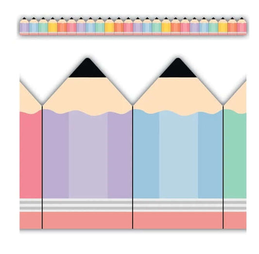 Border Pencils Cool for School