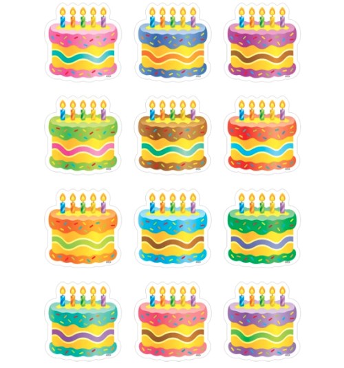 Mini Accents Birthday Cakes