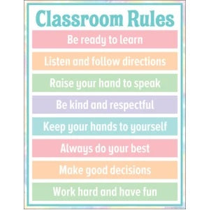 Poster Classroom Rules