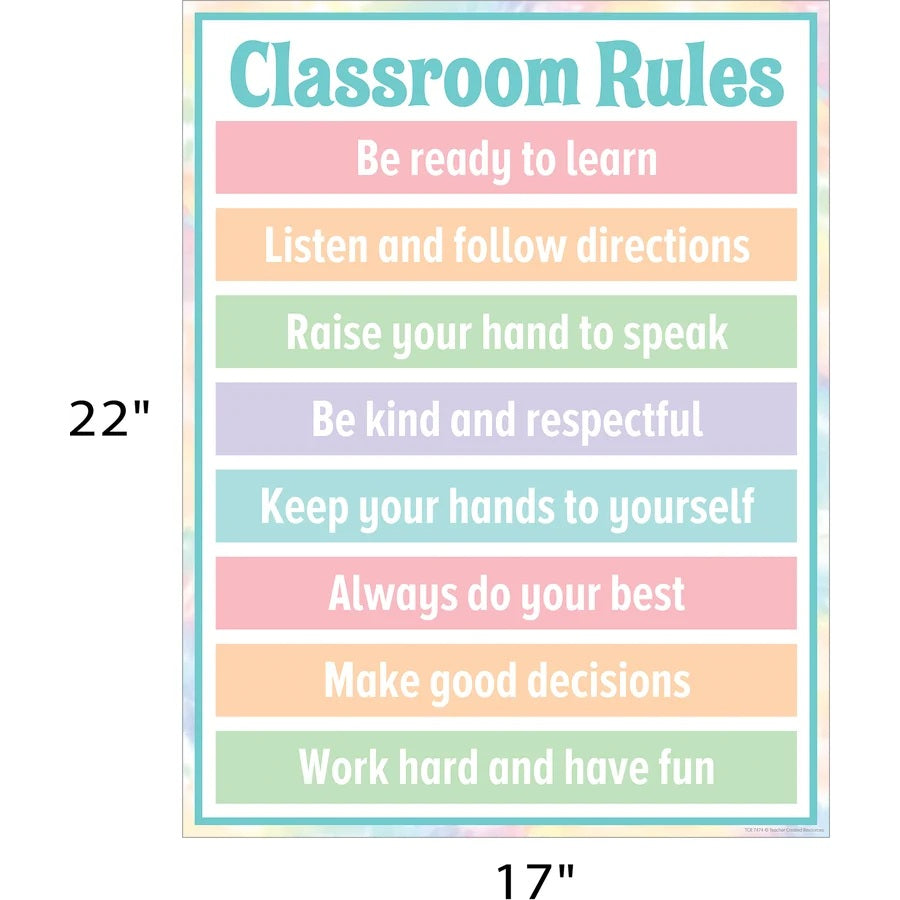 Poster Classroom Rules