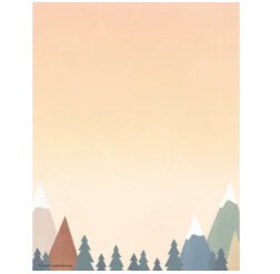 Computer Paper Mountains [pk-50]