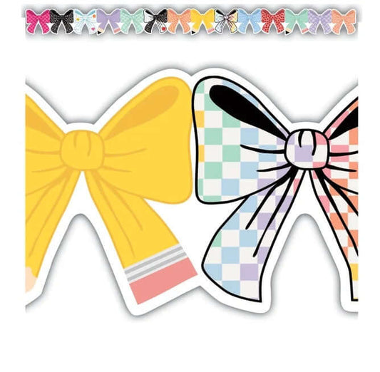 Border Bows Cool for School