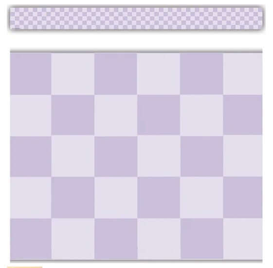 Border Purple Cool for School