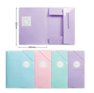 Plastic Elastic Folder