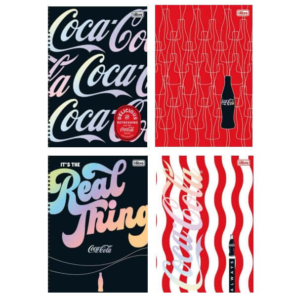 Notebook Regular Coca-Cola [200pgs]