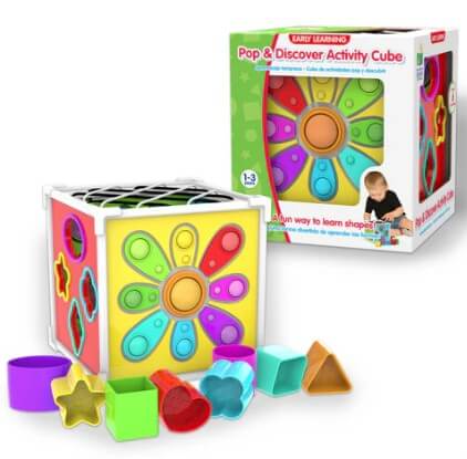 Cube Pop and Discover Activity
