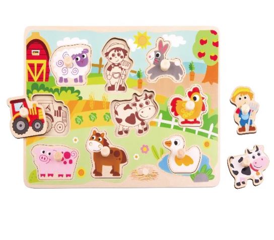 Puzzle Farm Wood
