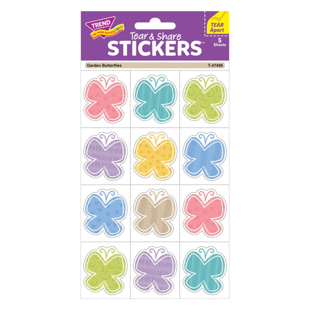 Stickers Garden Butterflies