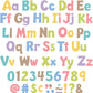 Letters 4" Uppercase/Lowercase