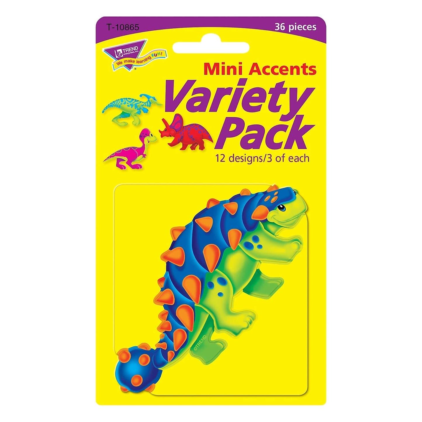 Mini Accents Dino-Mite Pals Variety Pack [pk-36]