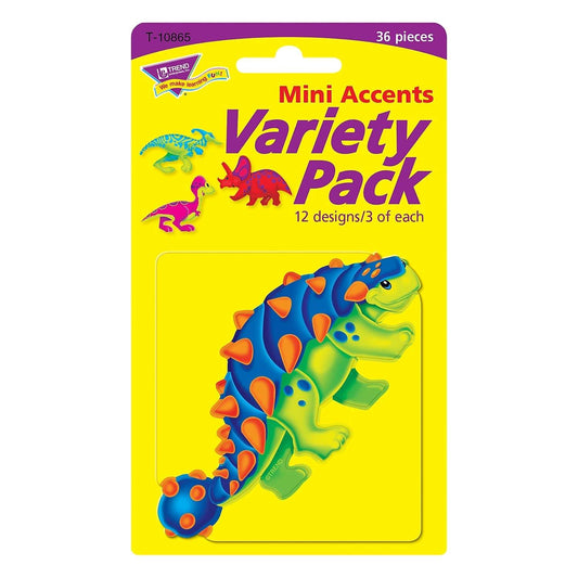 Mini Accents Dino-Mite Pals Variety Pack [pk-36]