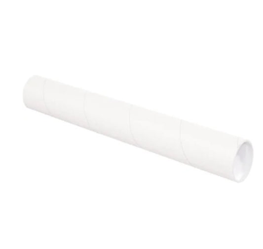 Mailing Tube 3x24" White
