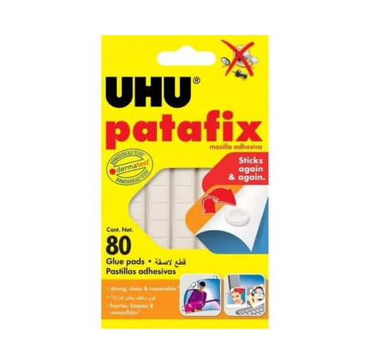 White Adhesive UHU Patafix Removible