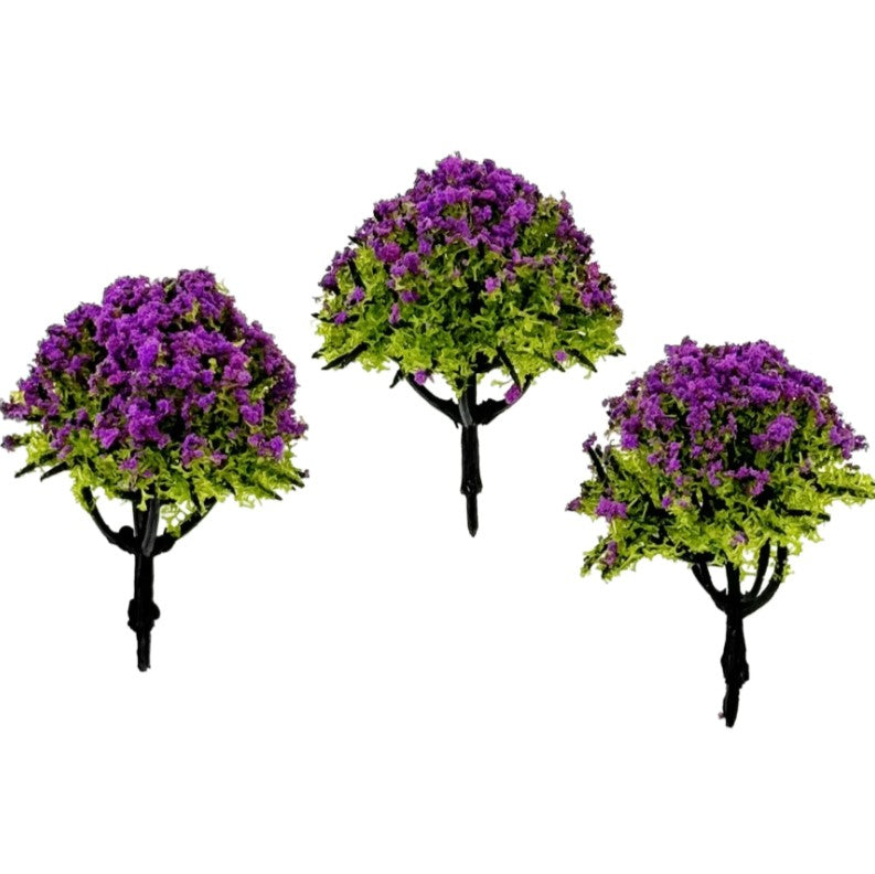 Mini Tree Purple Floral [pk-3]