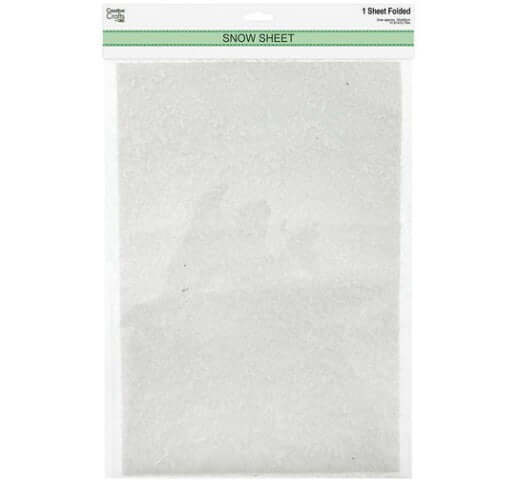 Snow Sheet 11.81 x 15.7 [1 sheet]