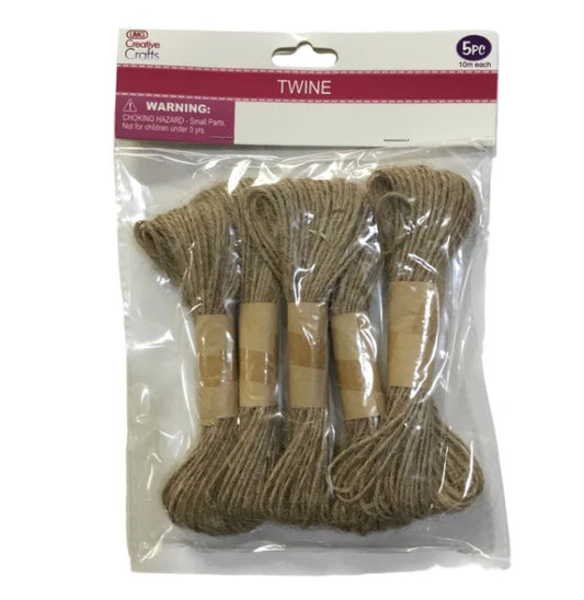 Jute Natura Twine (5 roll)