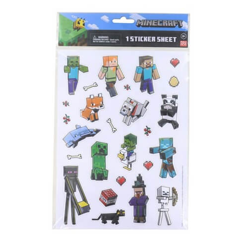 Sticker Raised Minecraft