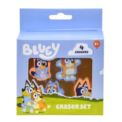 Erasers Bluey [pk-4]