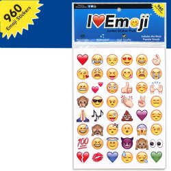 Stickers Emoji Jumbo Pack [pk-960]