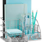 Desk Organizer Mesh Silver