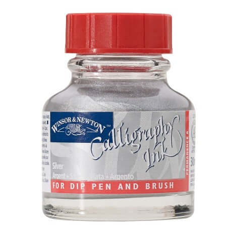 Calligraphy Ink Silver 30ML