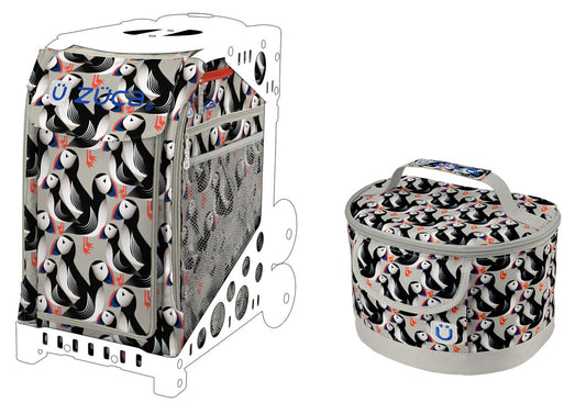 Insert + Lunchbox Playful Puffins