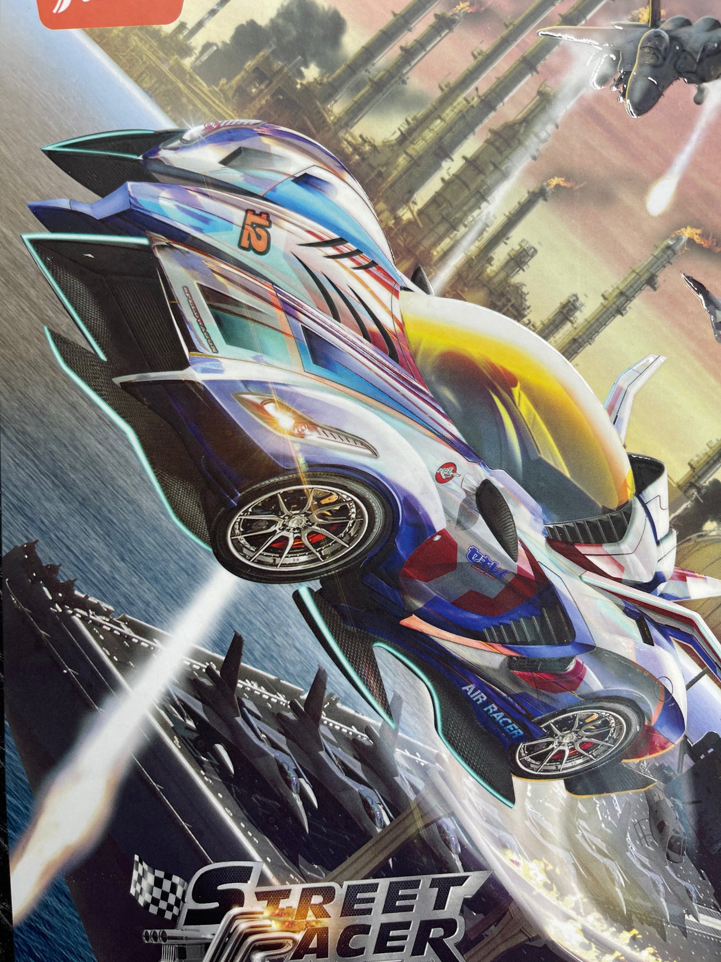 Libreta Regular Dura Book Street Racer [200pgs.]