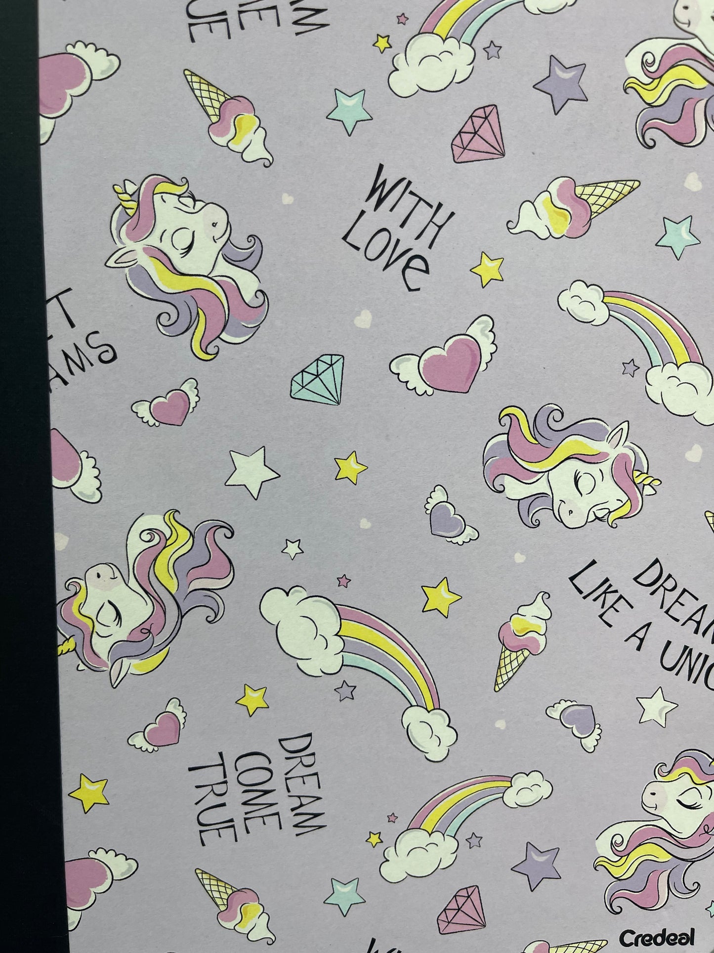 Regular Notebook Unicorn [200pgs]
