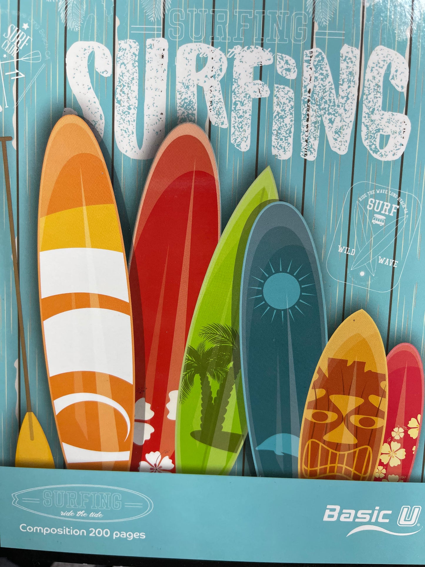 Notebook Surf Lrg [200pgs]