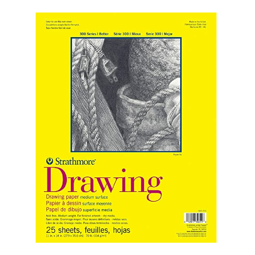 Pad Drawing 11x14" 25-sht 70lb [EACH]