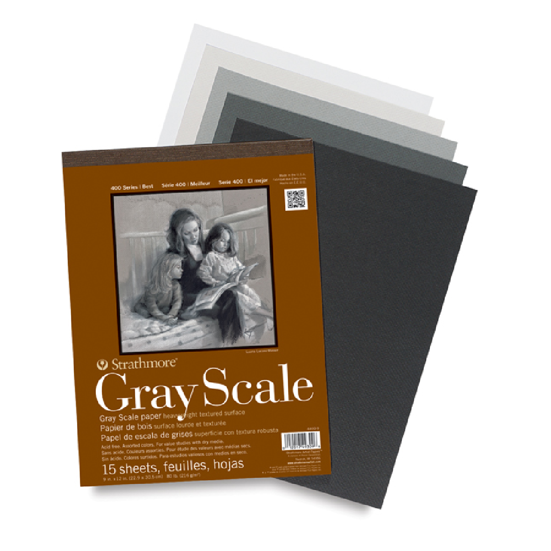 Pad Gray Scale 9" x 12" [EACH]