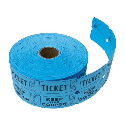 Ticket Roll Double Blue [roll-2,000]