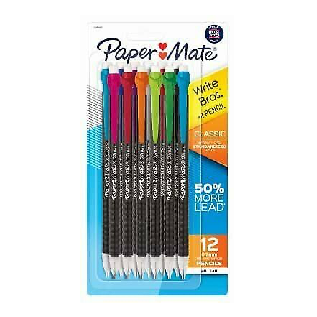 Mechanical Pencil 0.7mm [12 Pack]