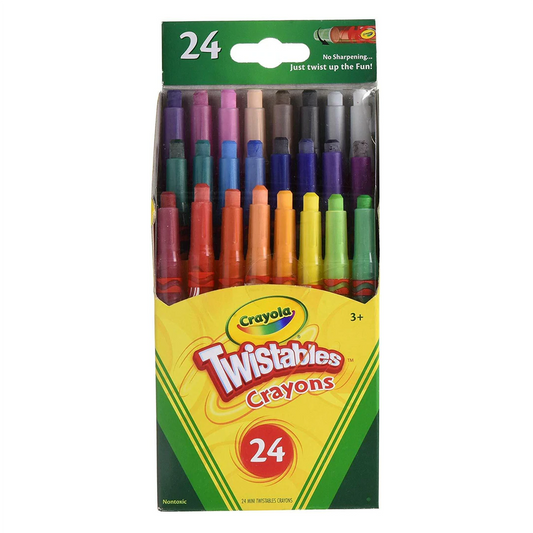 Mini Twistable Crayons 24 Colors