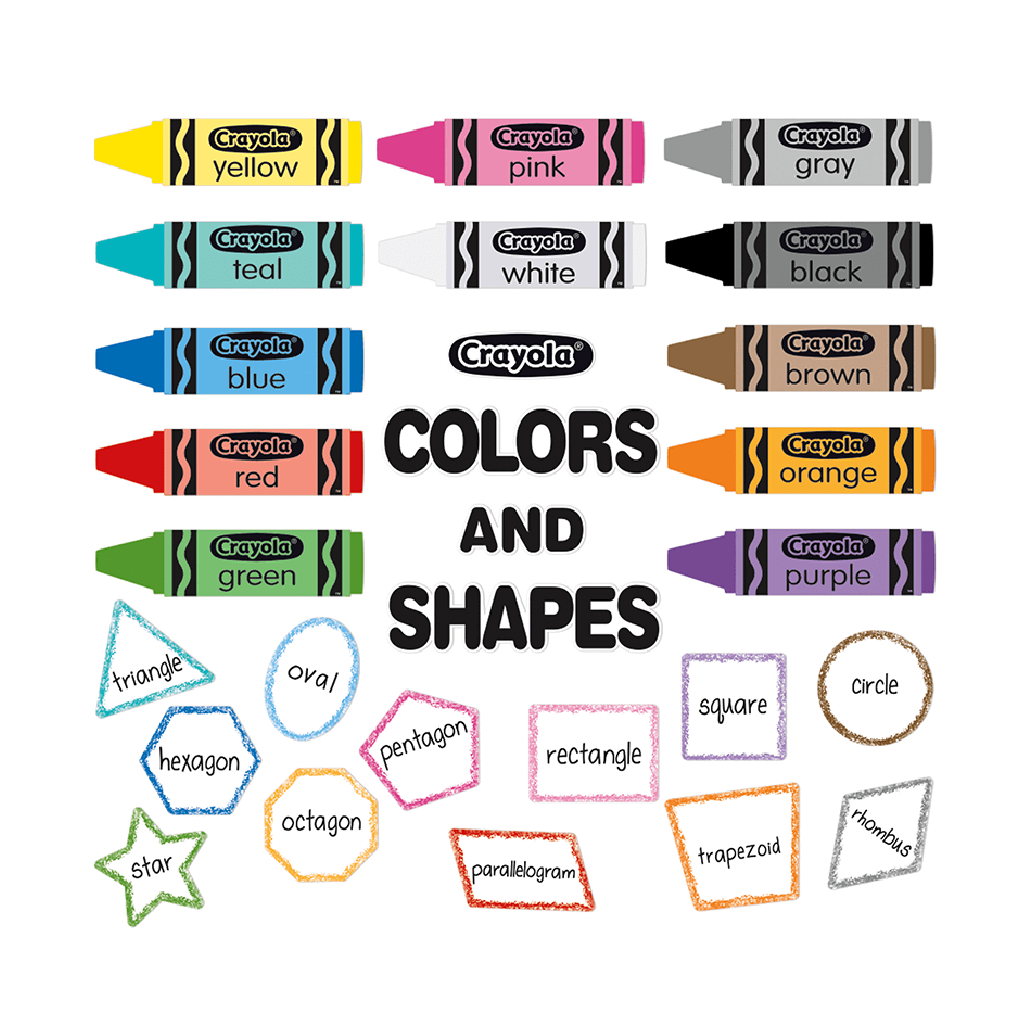 BBS Crayola Colors & Shapes [28pcs]